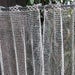 Pair of Antique Net Curtains Cotton Victorian Off White French Filet #sophieladydeparis