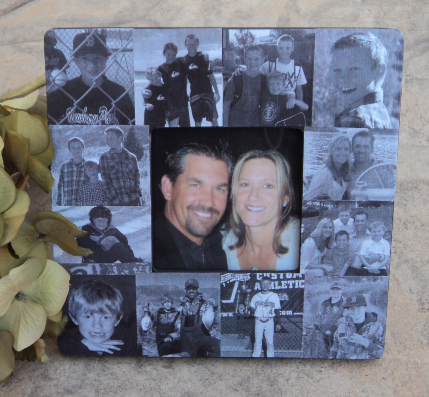 Father's Day Collage Picture Frame Custom Anniversary