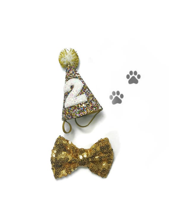 Dog Bow Tie || Dog Birthday || Cat Hat || Animal Hat Dog Crown || Busters Party Shop || Birthday Crown || Party Supplies