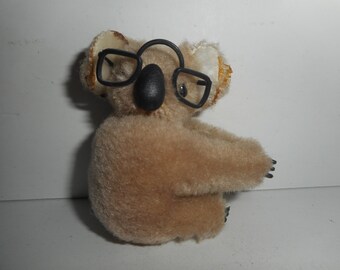 Vintage Koala Bear Gripper Grabber Hugger Clip On Plush 2.5"