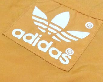 1980s ADIDAS NYLON COACH Vintage Rain Jacket