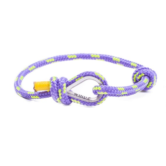 NAUTICAL BRACELET for HER - Womens cord bracelet, womens paracord bracelet, mens cord bracelet, mens paracord bracelet, nautical jewelry