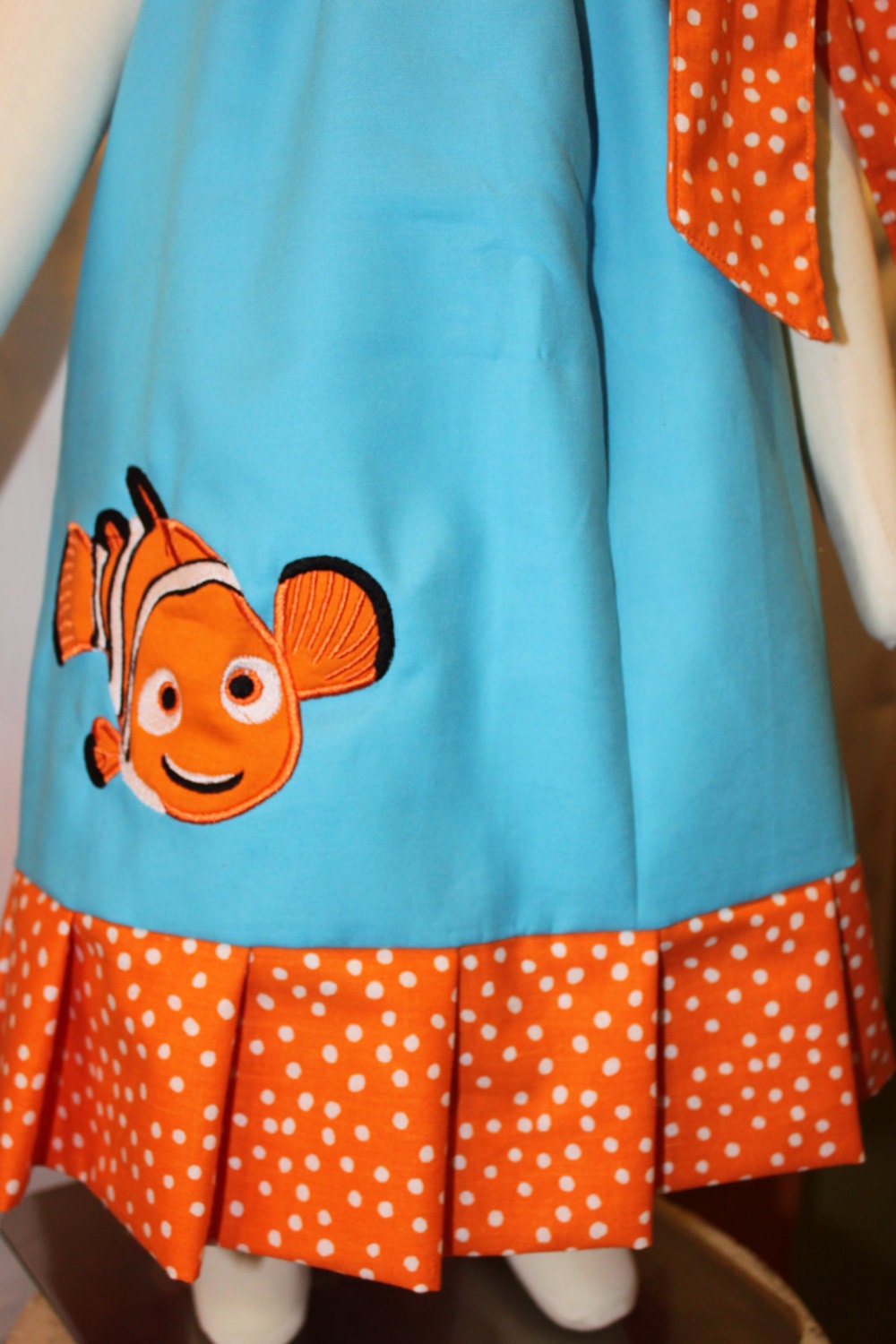Finding Nemo Applique' Pillowcase Dress