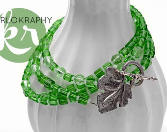 Wrap chain ~ 2 x ~ vine leaves