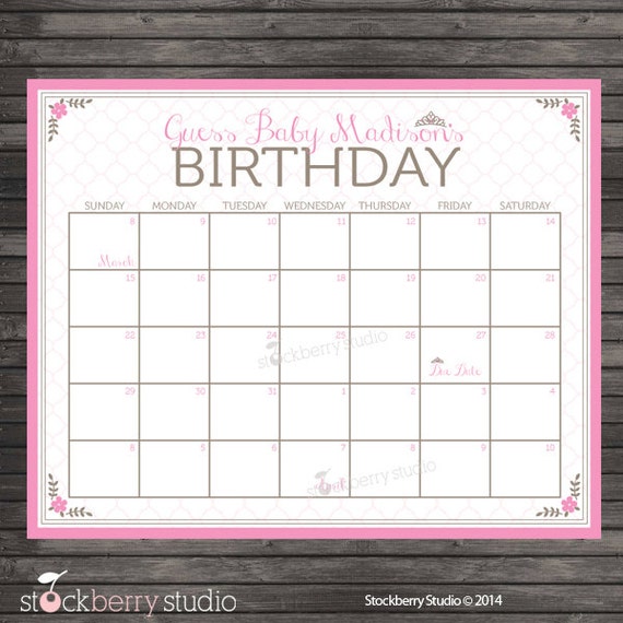 princess-baby-shower-guess-the-due-date-calendar-pink-baby