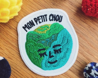 Mon Petit Chou Iron On Patch