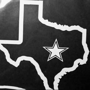 Dallas cowboys decal | Etsy