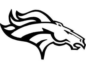 Denver Broncos (1) Vinyl Sticker