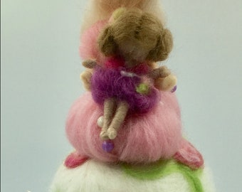 Mobile for children's room "in The Rose Garden"