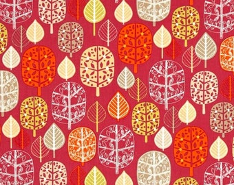 Patchwork trees Kaufman fabric