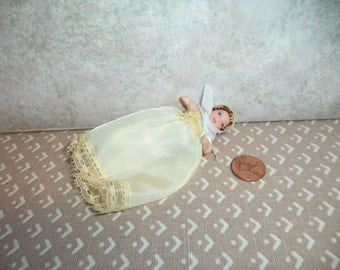 1:12 scale Dollhouse Miniature Porcelain Baby