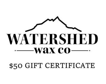 50 Dollar Gift Certificate