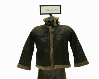 KID SHEARLING JACKET