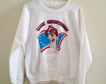 Vintage Philadelphia Phillies Larry Christenson Sweatshirt