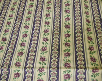 Calico fabric, flowers