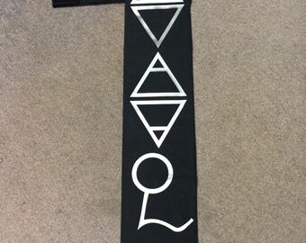 Ghost nameless ghouls waist tie and sash