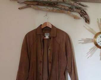 Suede Jacket Size M/L