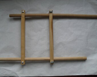 Scroll Bar Rods or Stretcher Bar Frame for NeedlePoint Embroidery CrossStitch Crewel Wood
