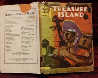 Book "Treasure island" 1930c.