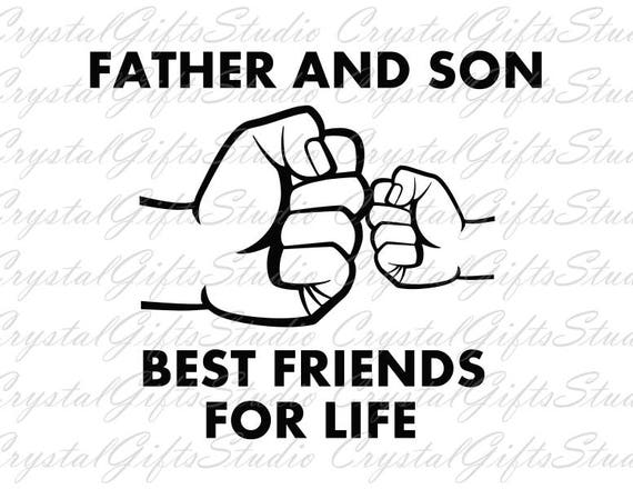 Free Free 143 Father&#039;s Day Father Son Fist Bump Svg Free SVG PNG EPS DXF File