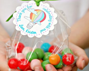 The Vintage Hot Air Balloon Collection - Fantastic Favor Tags with Bags from Mary Had a Little Party