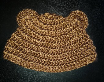 Teddy Bear Baby Hat