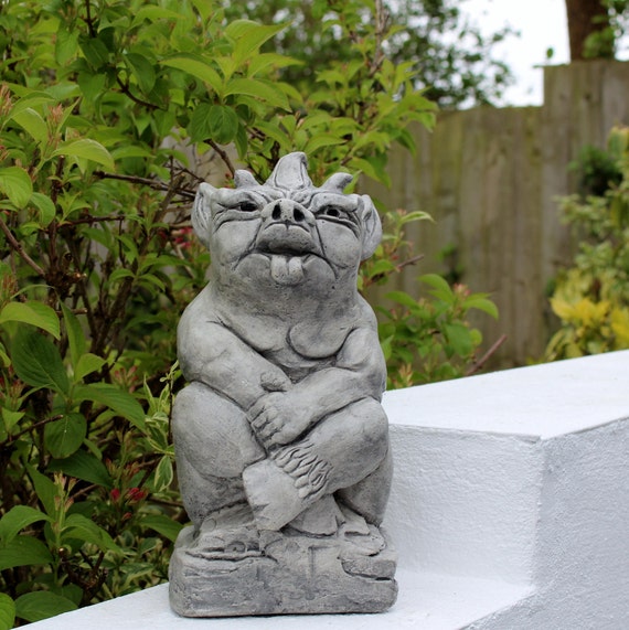 Serene Buddha Statue Stone Garden Ornament Cornwall Stoneware Gift Serene Buddha Statue Stone Garden Ornament Cornwall Stoneware Gift Outdoor Living Unusual Idea