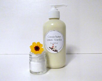 Vanilla Scented Cocoa Butter Lotion