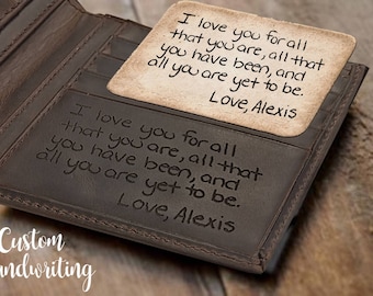 Personalized mens wallet for men gift travel wallet boyfriend gift husband gift for him best friend gift for men personalized leather wallet