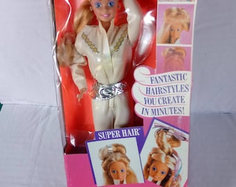 Mattel Vintage Super Hair Barbie Doll 1986