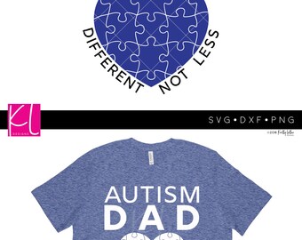 Download Autism dad svg | Etsy