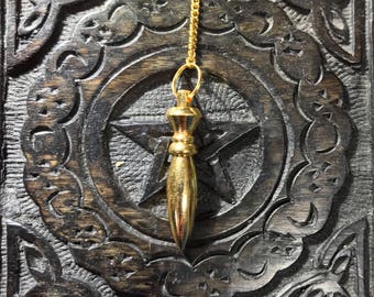Pendulum Dorado I dowsing i Pendulum golden 4 cm