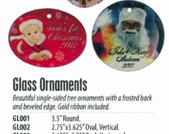 Glass Christmas Ornaments