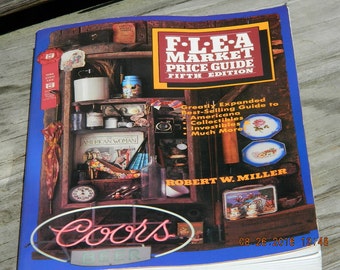 Flea Market Price Guide Book, 1984 Flea Market Guide, Vintage Reference Book, Collectibles Price Guide