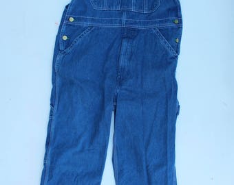 Vintage Liberty Denim Overalls / SIZE 32 X 28 / Farmer's Denim Workwear