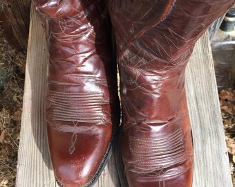 Handmade Dan Post Cowboy Boots