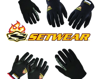 SET WEAR Professional Gloves and Grip On-Set
