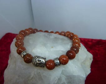 Genuine gems SUNSTONE bracelet