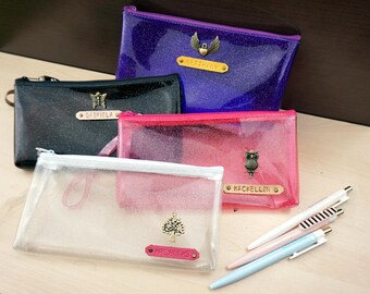 Personalized pencil case,Pencil pouch personalized ,Personalised pencil bag,Back to school gift, pencil pouch organizer, teenage girl gifts