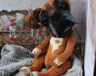 boxer dog teddy bear