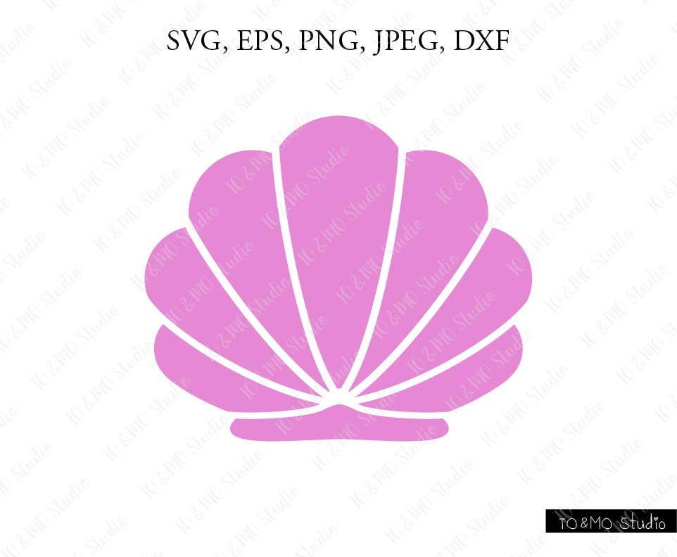 Free Free 305 Mermaid Seashell Bra Svg SVG PNG EPS DXF File