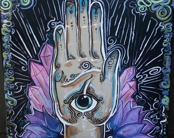 Original acrylic painting on canvas