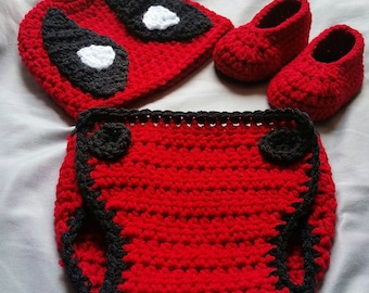 Crochet Deadpool Costume
