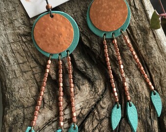 Magic Moon Dangly Earrings