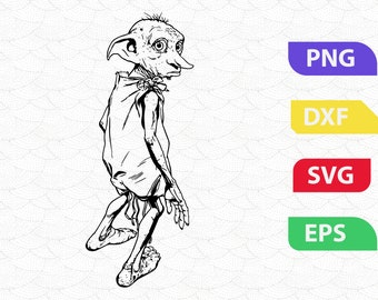 Free SVG Harry Potter Dobby Svg Free 10840+ File for Free