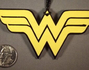 Wonder Woman Symbol Ornament