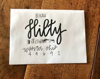 Custom Handwritten Envelopes