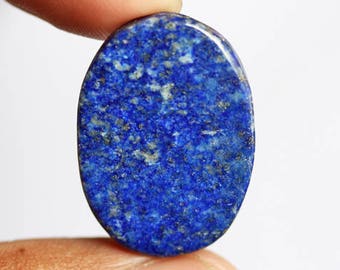 Attractive Oval Shape Natural Blue Lapis Lazuli Cabochon, Crystal Healing, Chakra, Designer, Jewellery Craft Supplies, Pendant Gemstone 5994