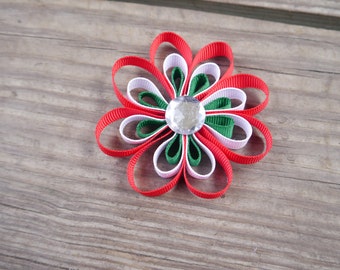 Cinco de Mayo Flower Hair Bow