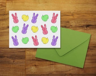 Easter Candy Greeting Card